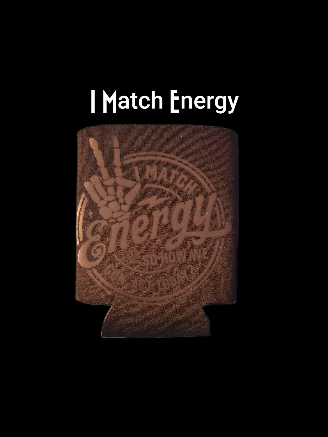 Stubby Holders (Black on Black)
