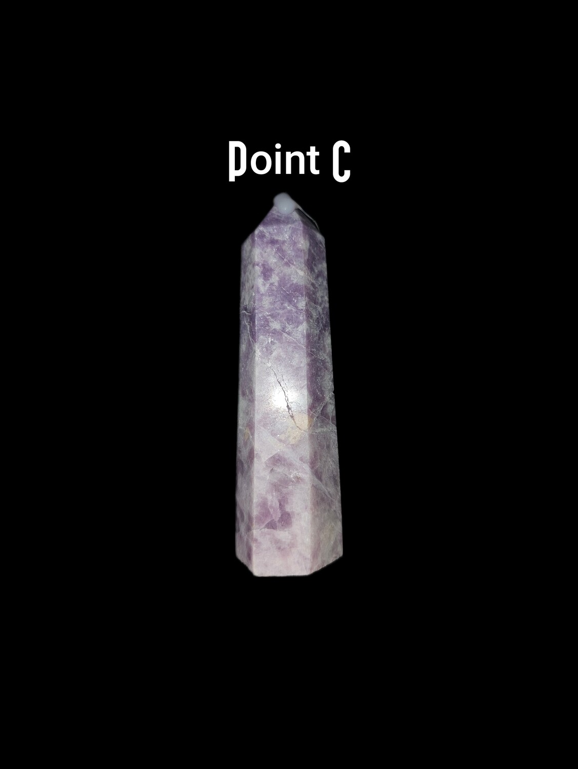 Lepidolite Points