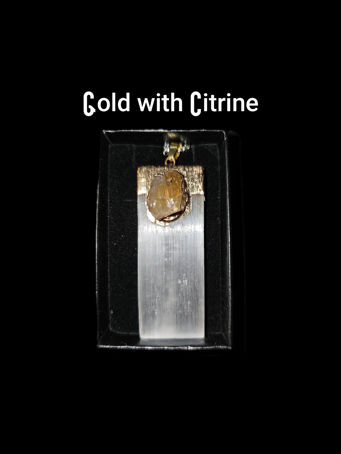 Necklace Satin Spar in Box