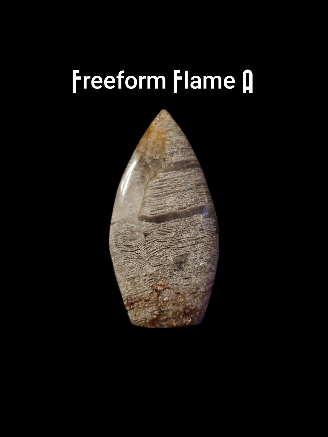 Freeform Flames Garden Quartz 