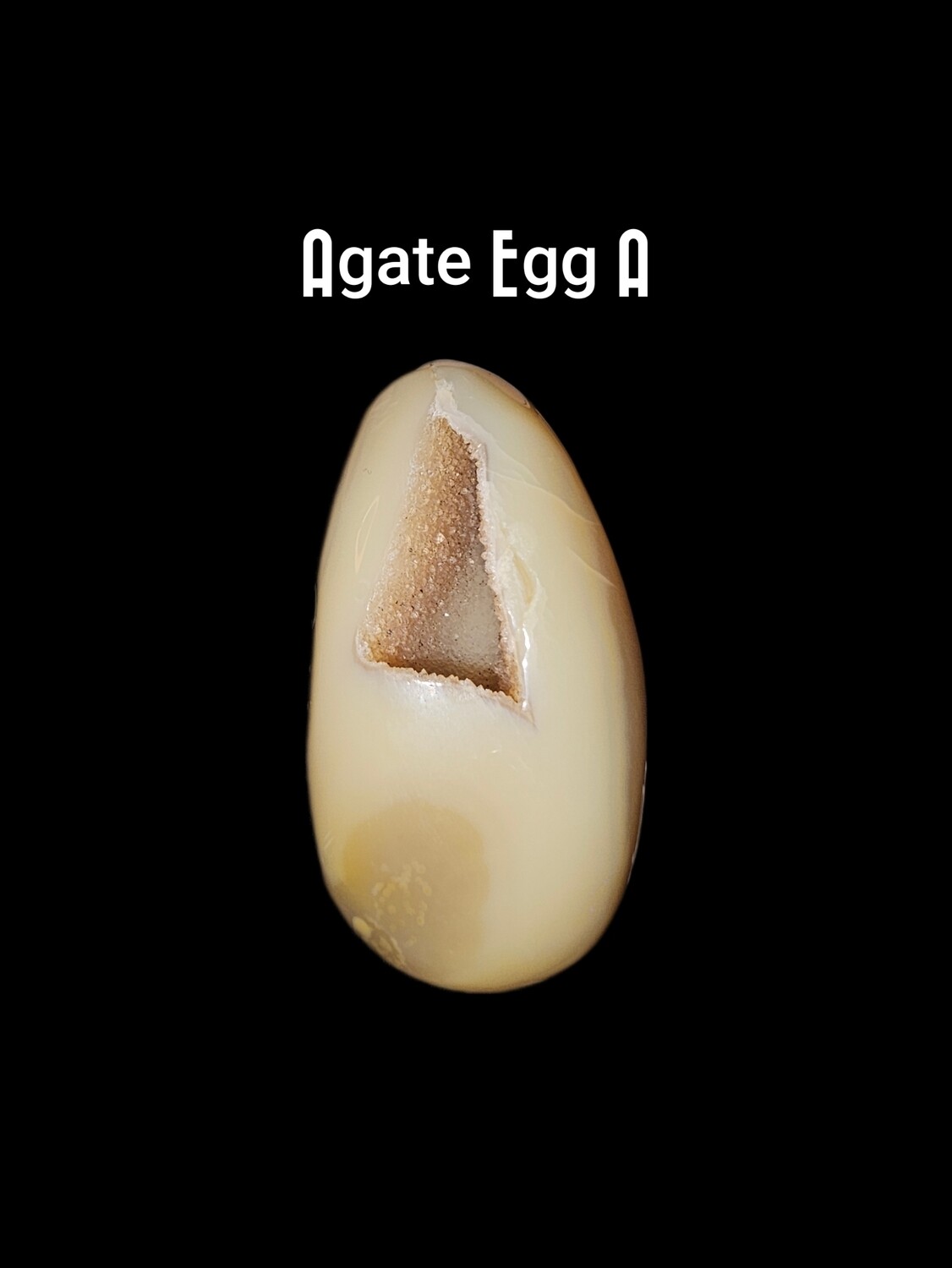 Egg Agate Druzy