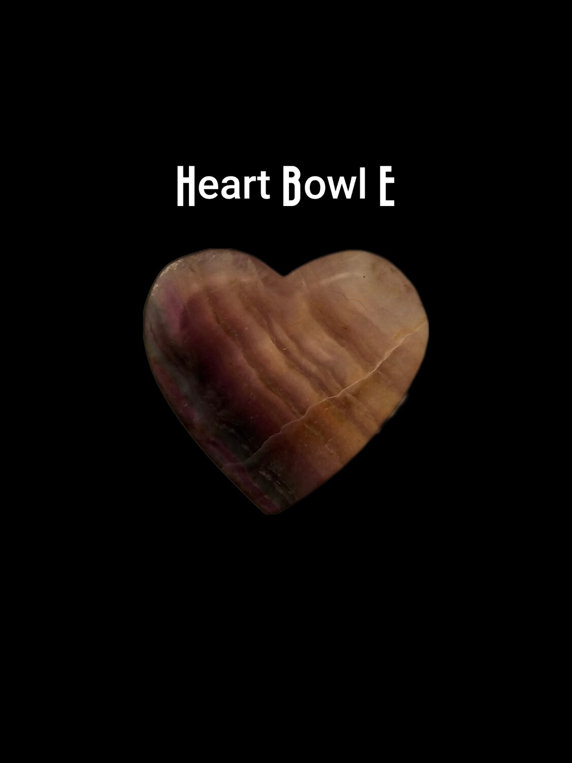 Fluorite Heart Bowl