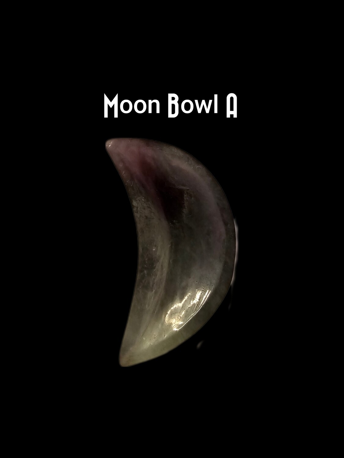Fluorite Moon Bowl