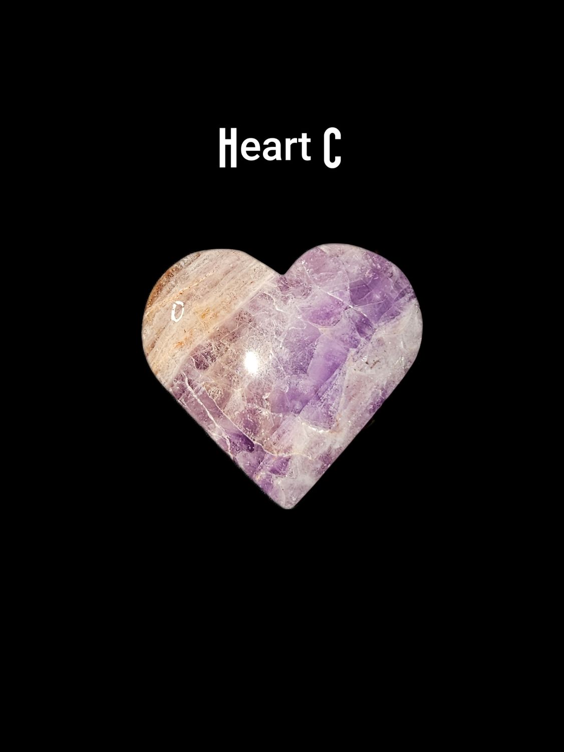 Hearts Amethyst Agate 