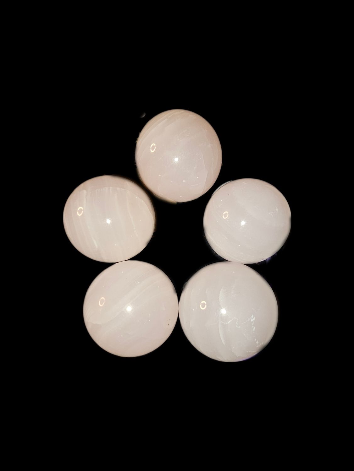 Sphere Mangano Calcite