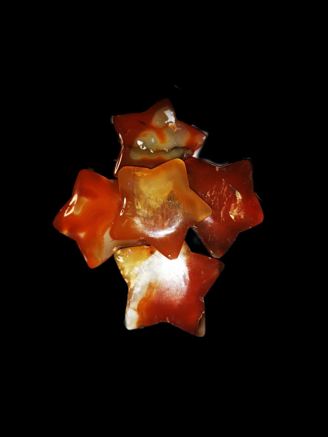 Carving Carnelian Star
