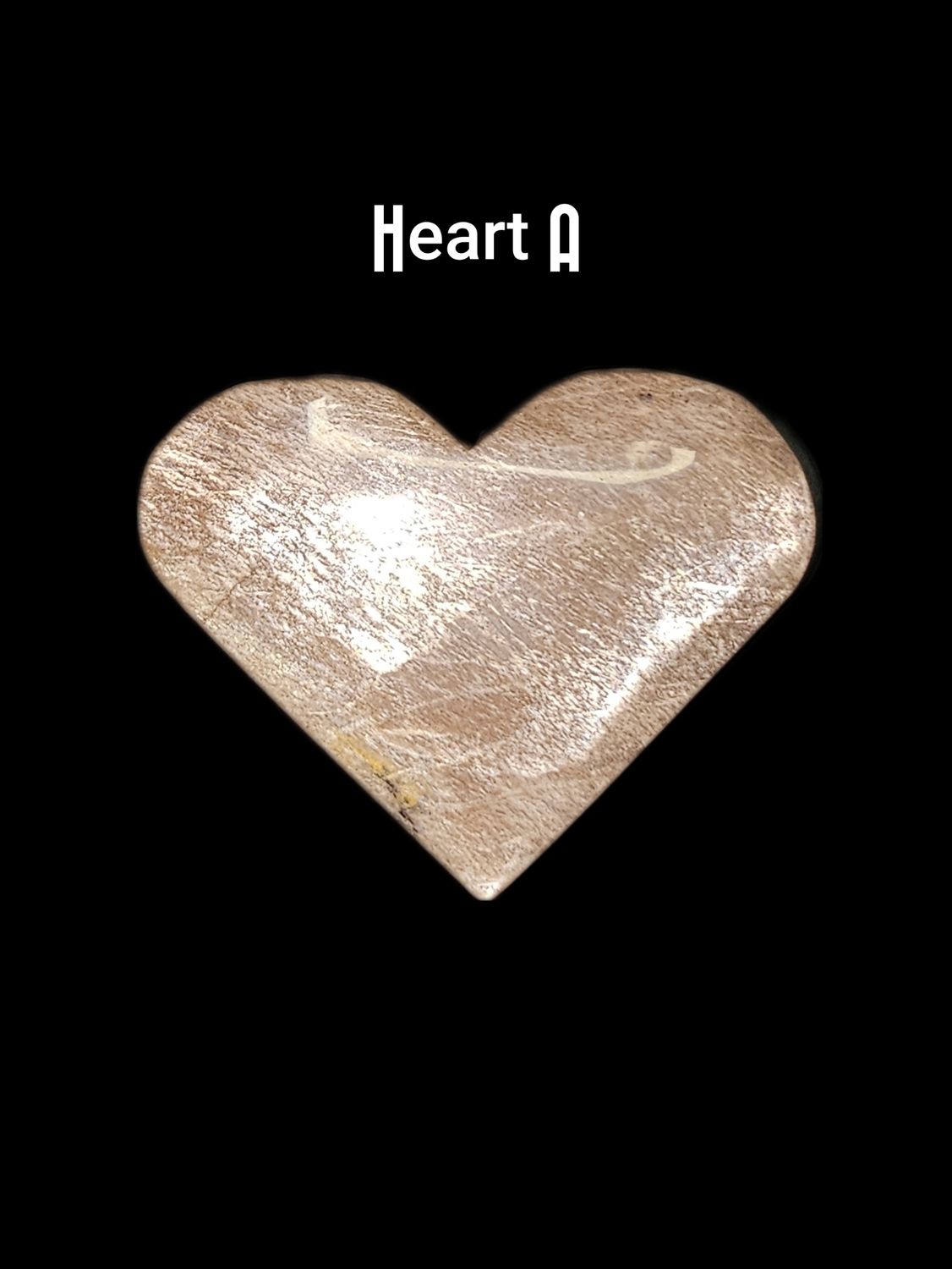 Hearts Sunstone Moonstone