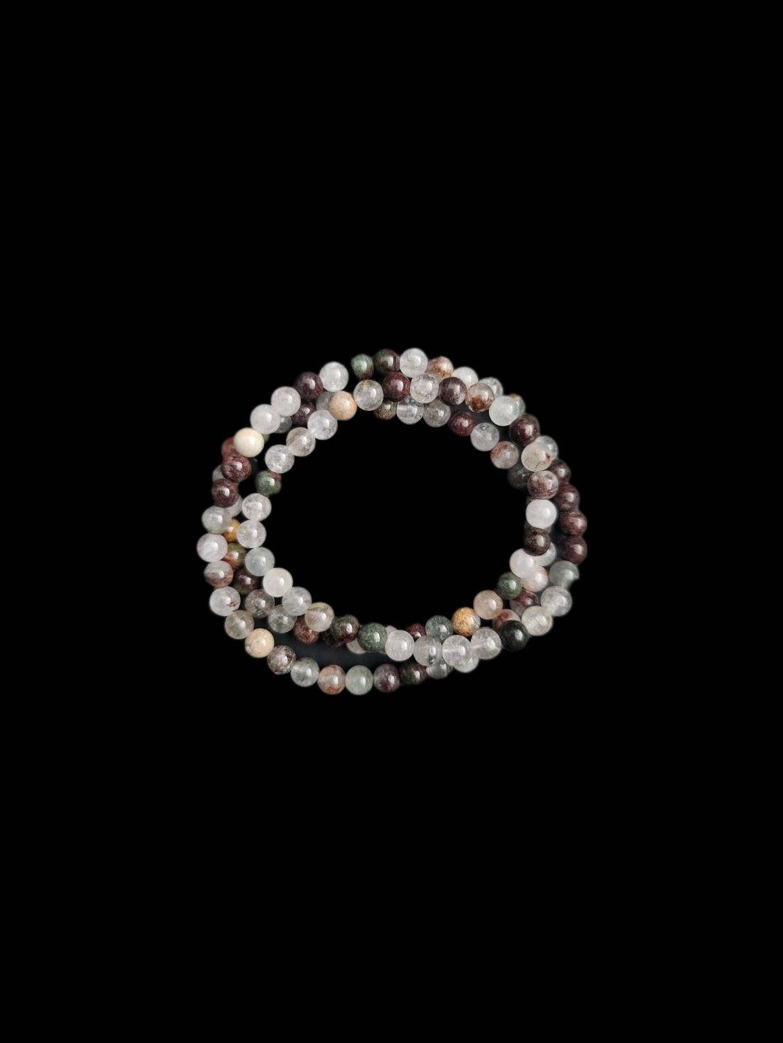 Necklace Beaded Garden Quartz 