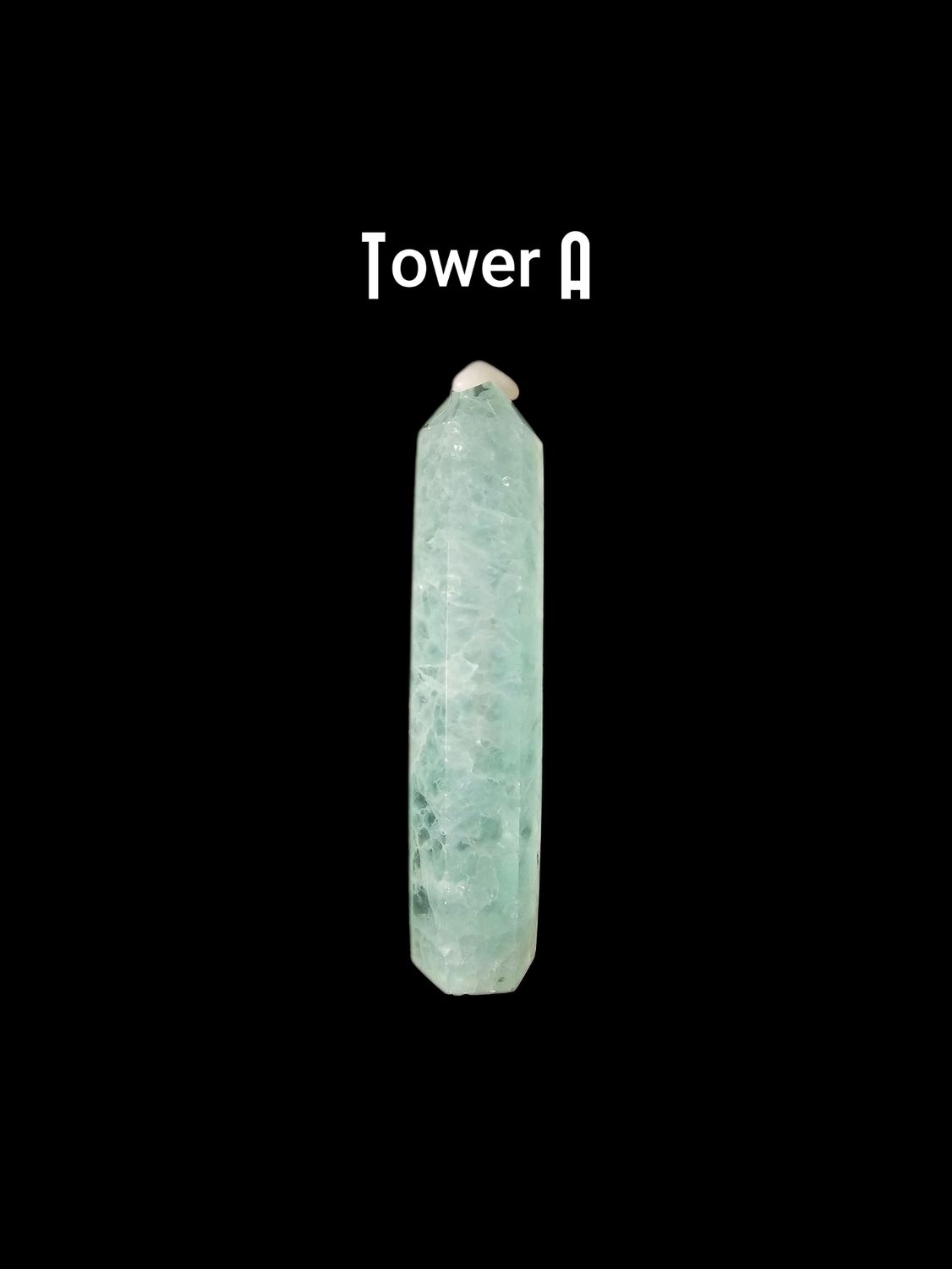 Green Candy Fluorite Point