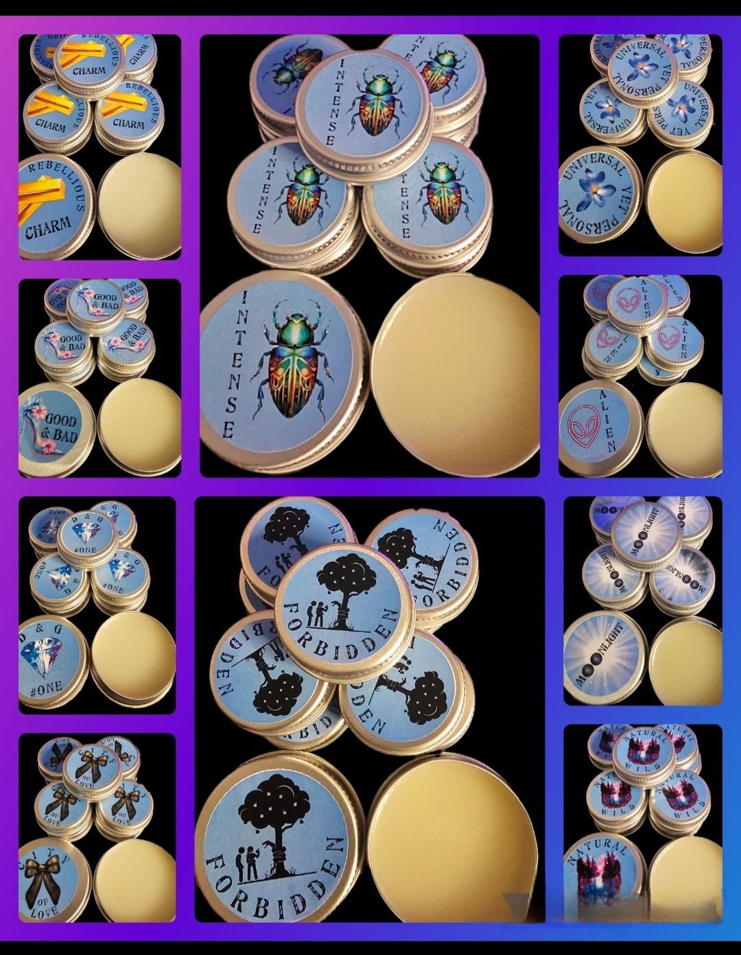 Solid Perfume Balms 30ml