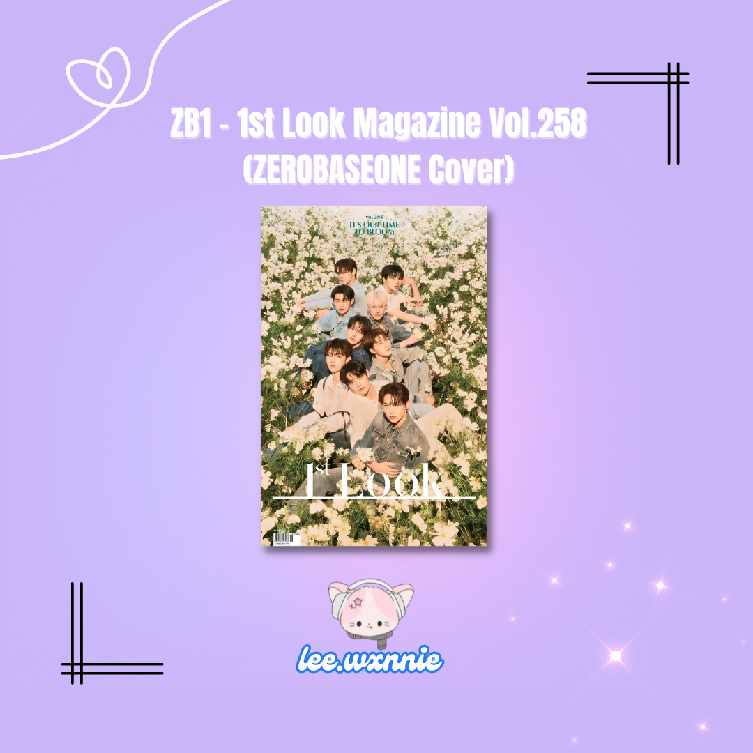 ZB1 1st LOOK MAGAZINE VOL.258