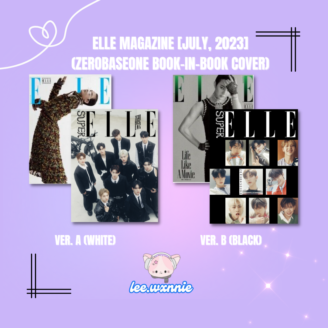 ZB1 ELLE MEN MAGAZINE (JULY, 2023)