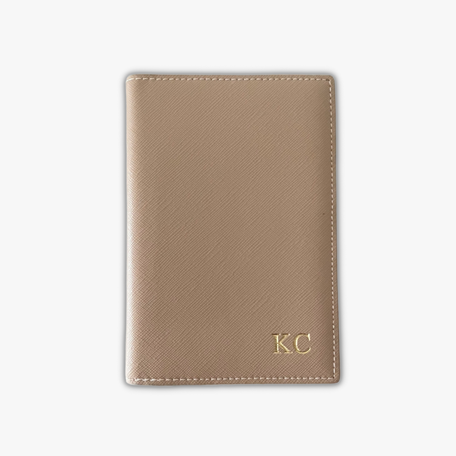 Passport cover Classic - Nude Beige