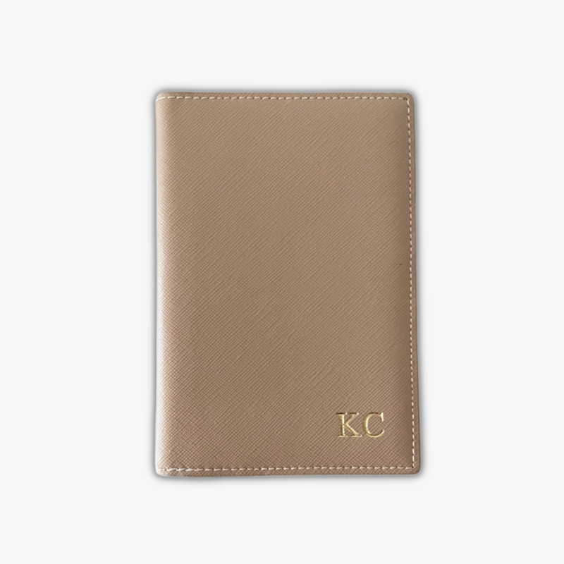 Passport cover Classic - Nude Beige
