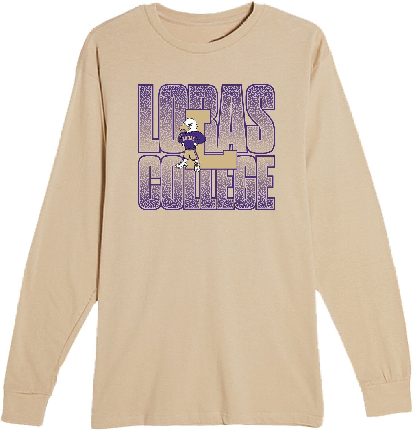 Long Sleeve Tee, Colour: Mushroom, Size: Sm