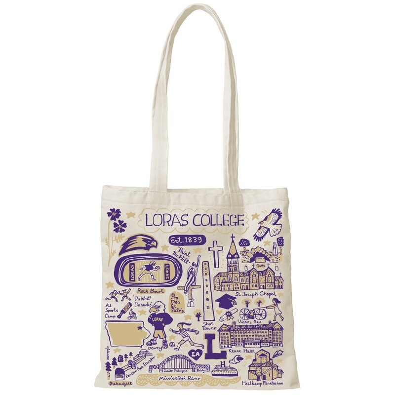 JG Canvas Slim Tote