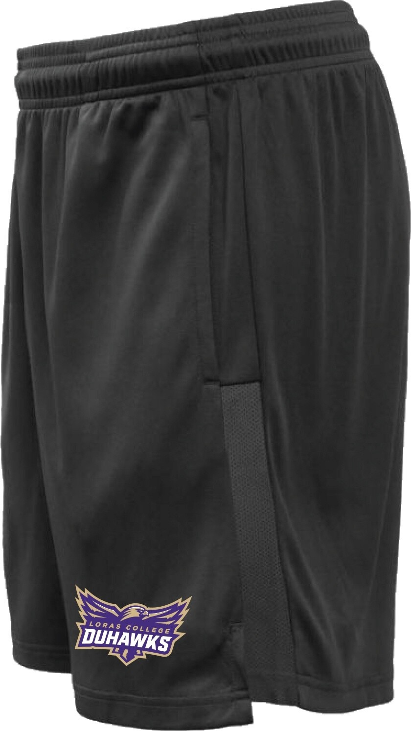 Womens Logo Shorts, Colour: Black, Size: Sm