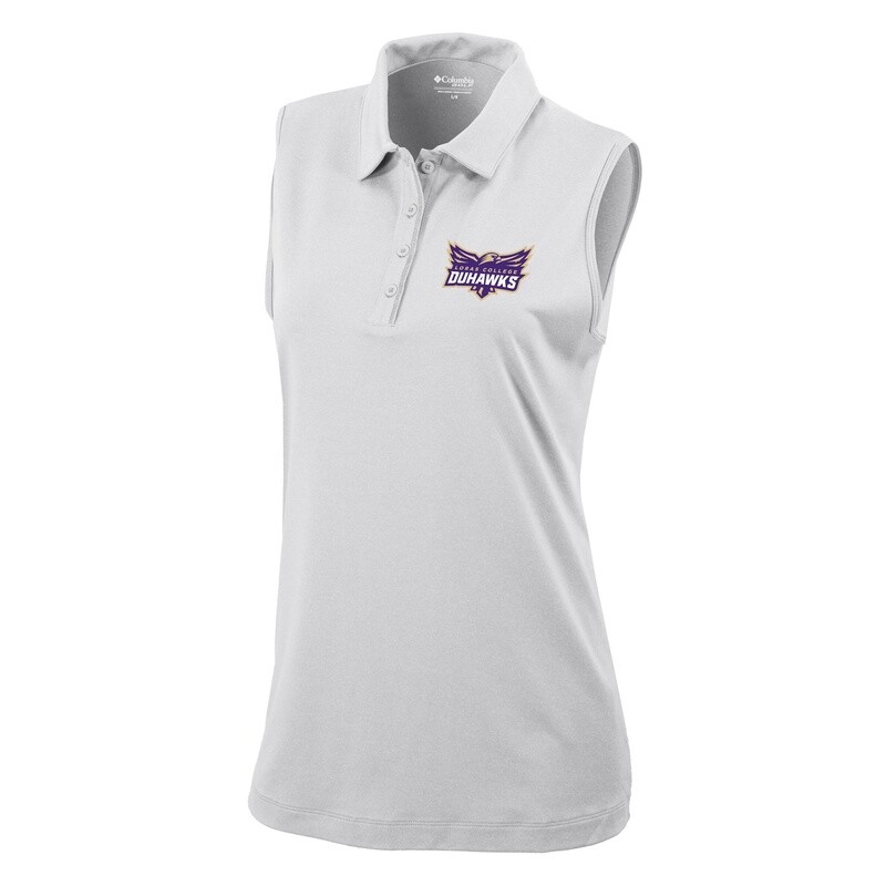 Columbia Omni-Wick White Tend the Ball Tank