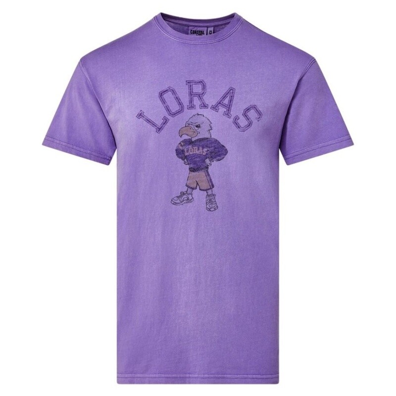 Vintage Tee w/ Watercolor Dewey
