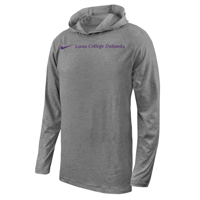 Nike Dri-FIT Cotton LS Hoodie Tee
