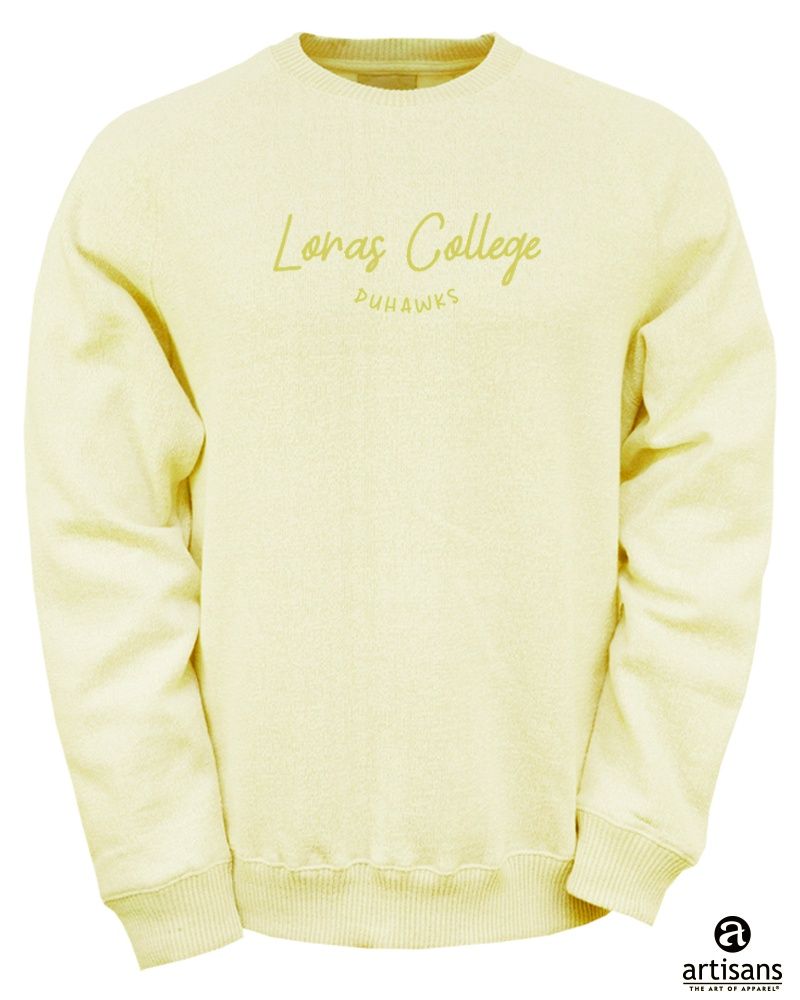 Bennett Raglan Crew 2nd Edition, Colour: Island Yellow, Size: Sm