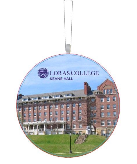 Custom 4&quot; Glass Ornament