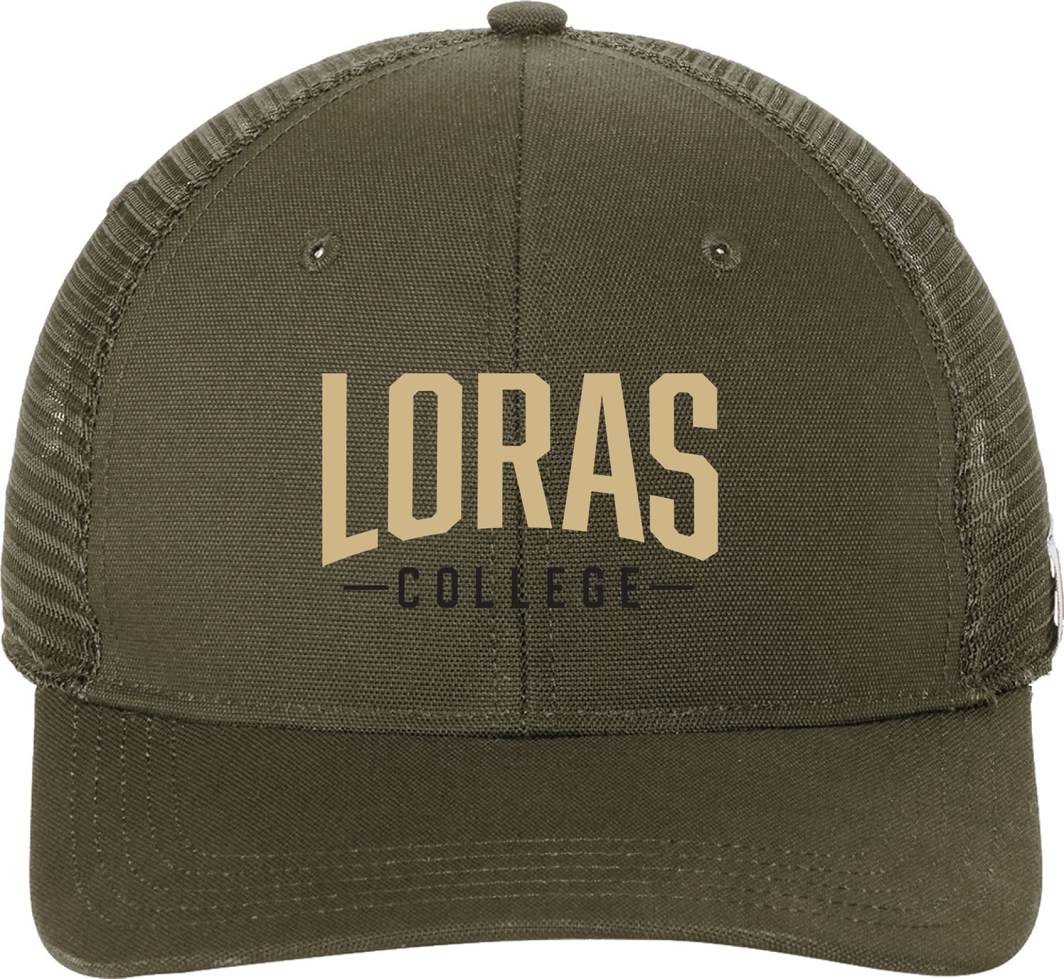 Carhartt Canvas Mesh Back Cap, Colour: Moss