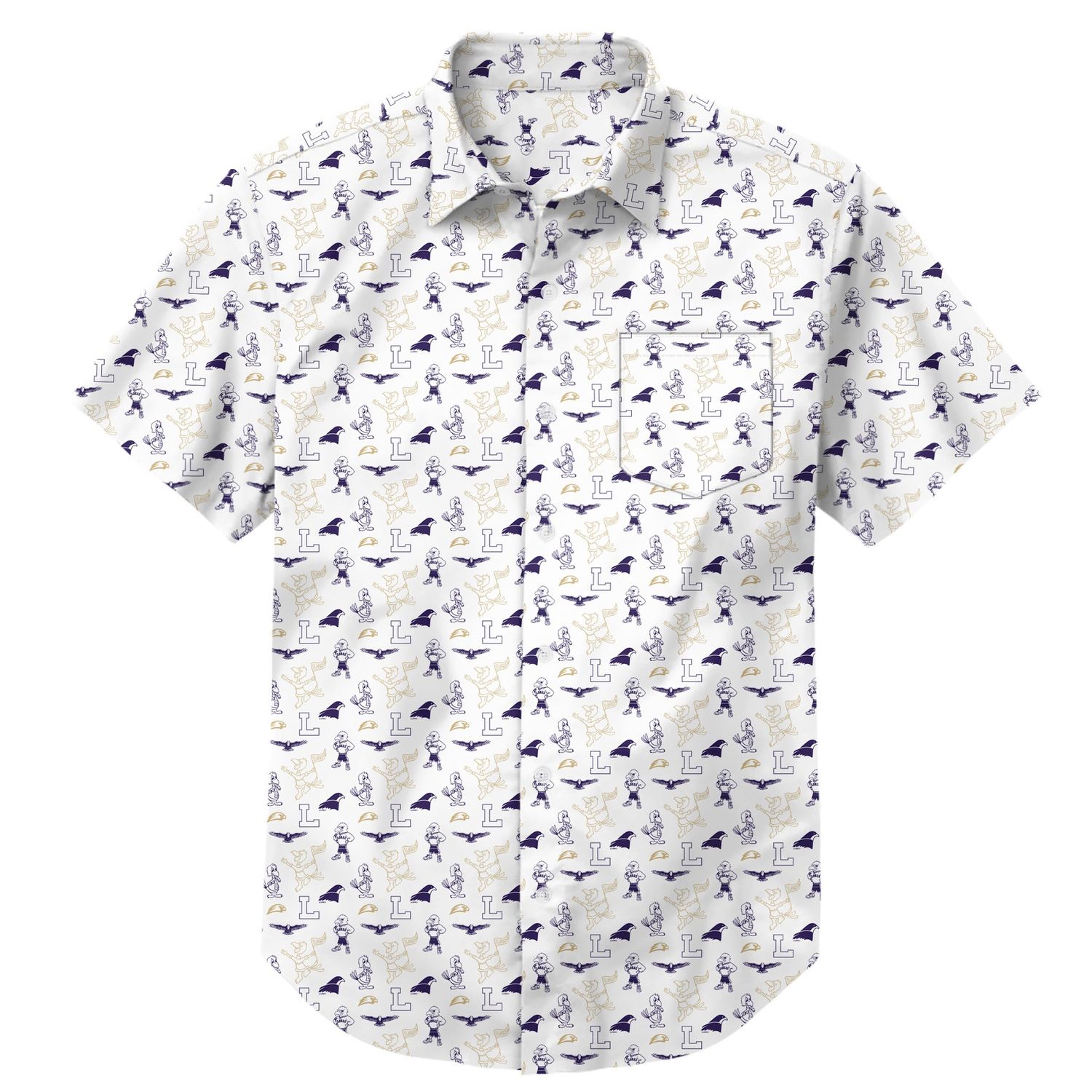 Loras Camp Shirt, Colour: White, Size: XS