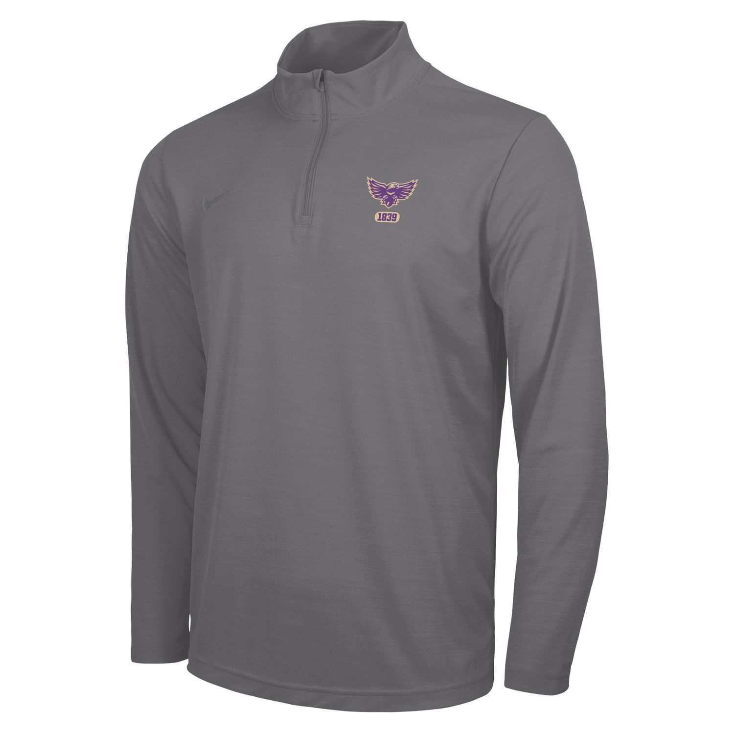 Nike Intensity 1/4 Zip Top, Colour: Gunsmoke, Size: SM