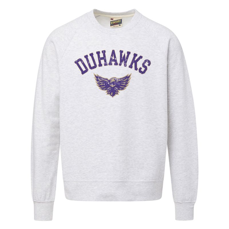 Vintage fleece raglan crew