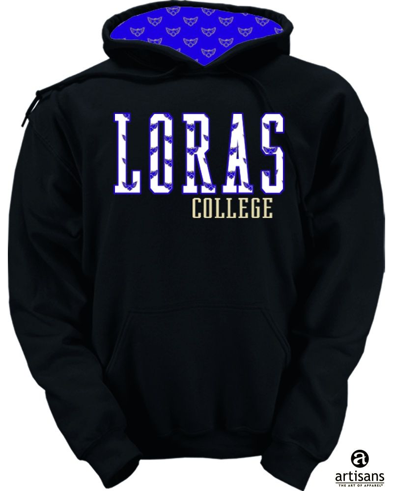 Everyday Hooded Pullover sublimated, Colour: Black, Size: Sm