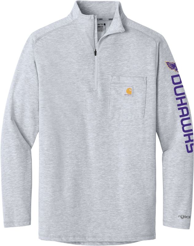 Carhartt Force 1/4 zip LS Tee
