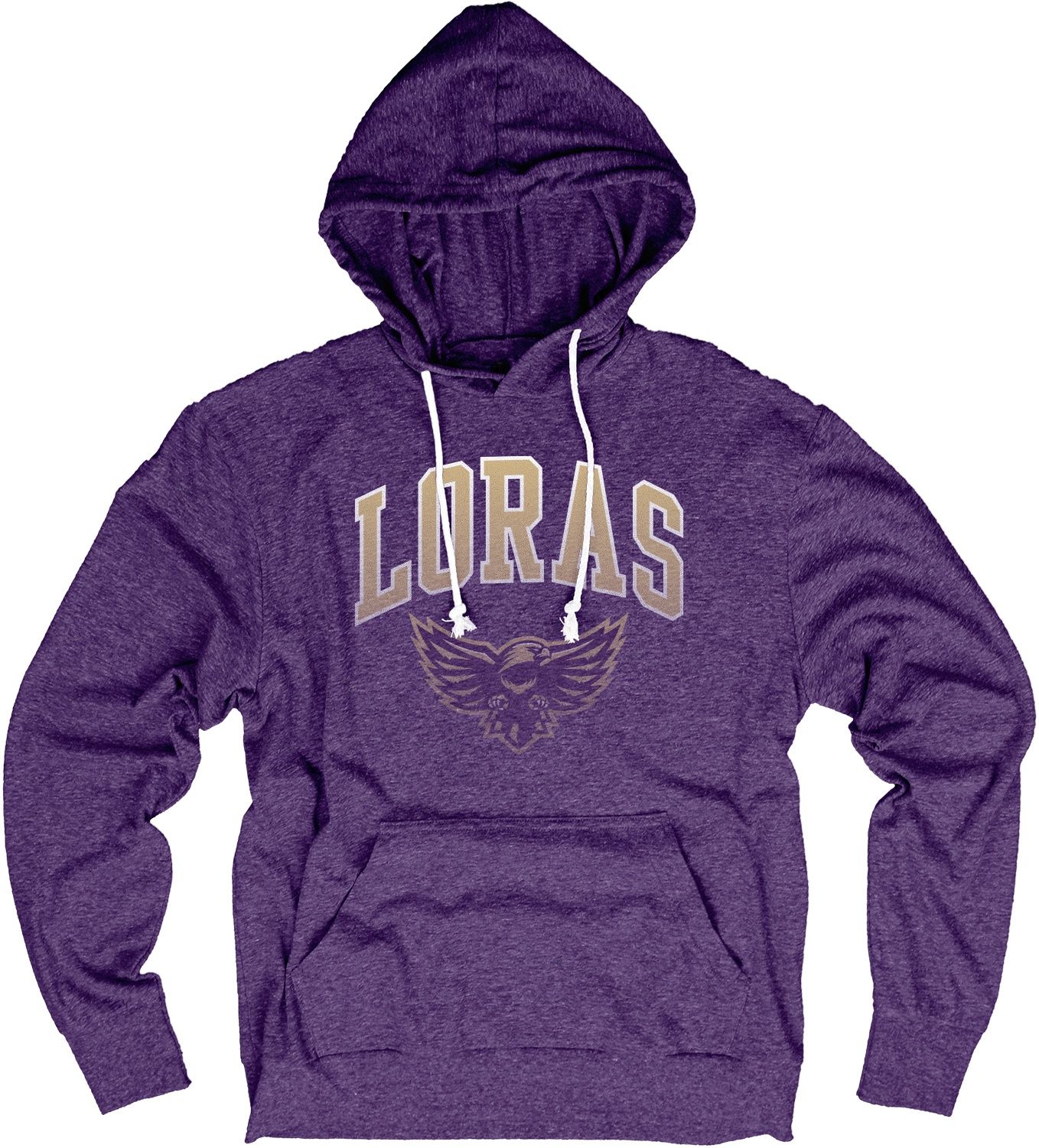 Triblend Hooded LS Tee, Size: Sm