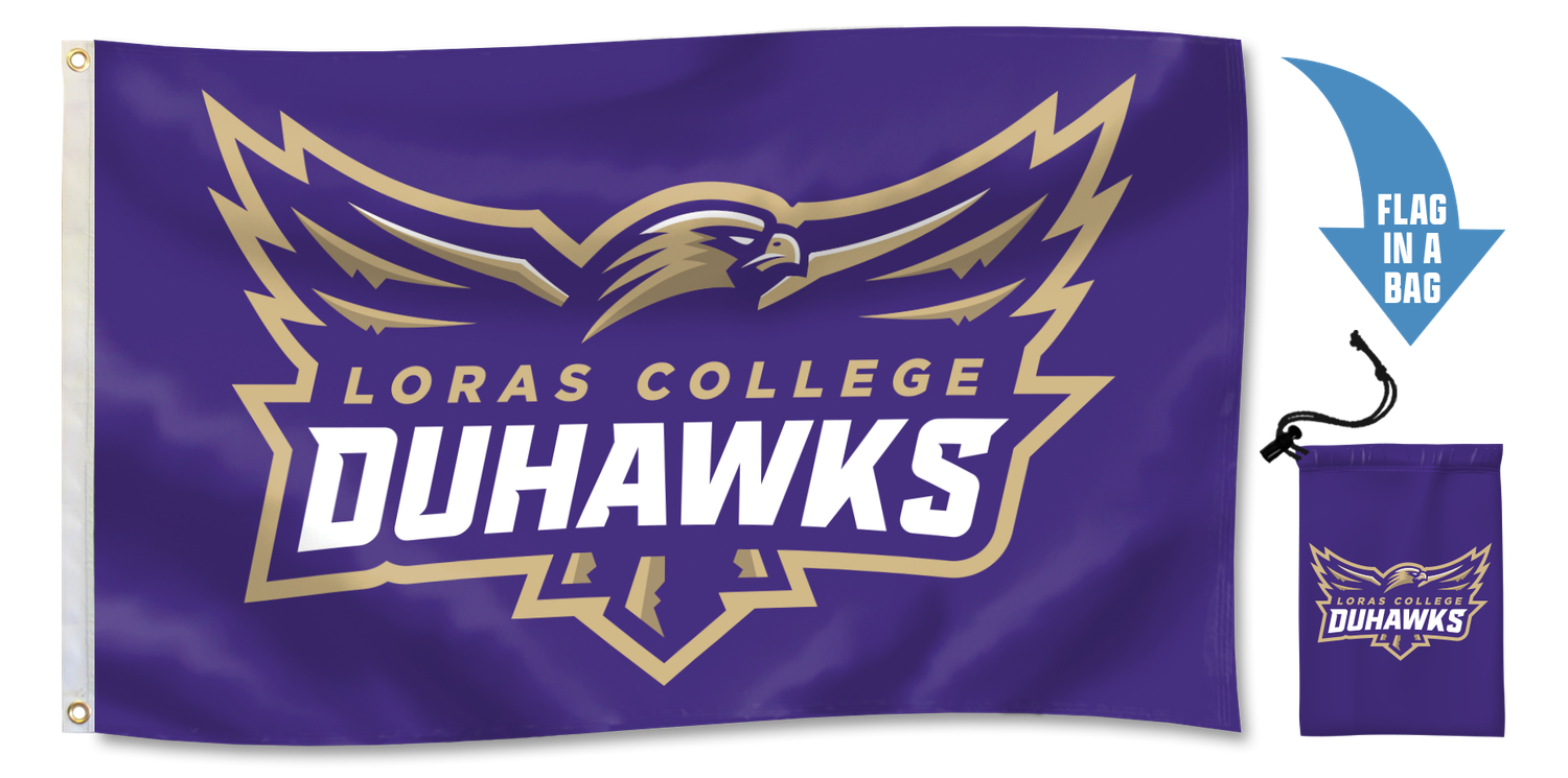 3&#39;x5&#39; - 2 sided - Flag in a Bag, 2nd Option: Duhawk