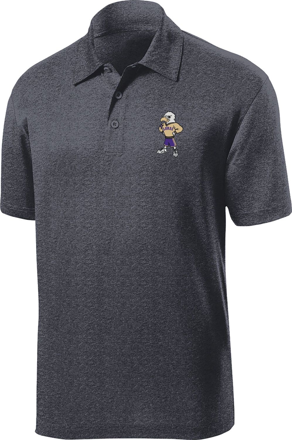 Heather Contender Polo, Size: XS