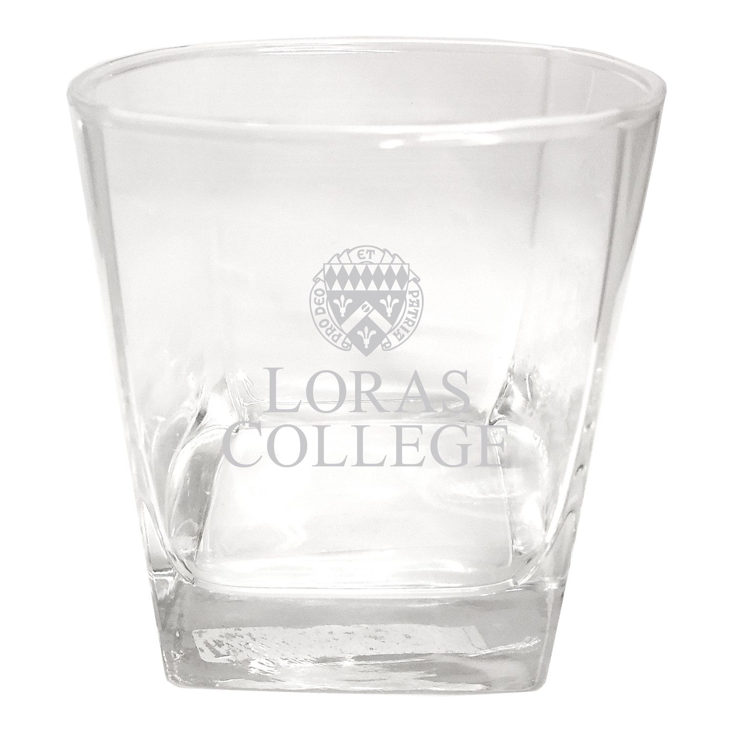 Square rocks glass