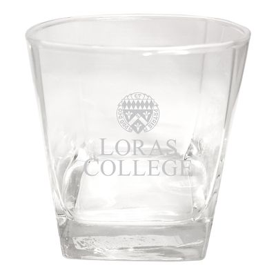 Square rocks glass