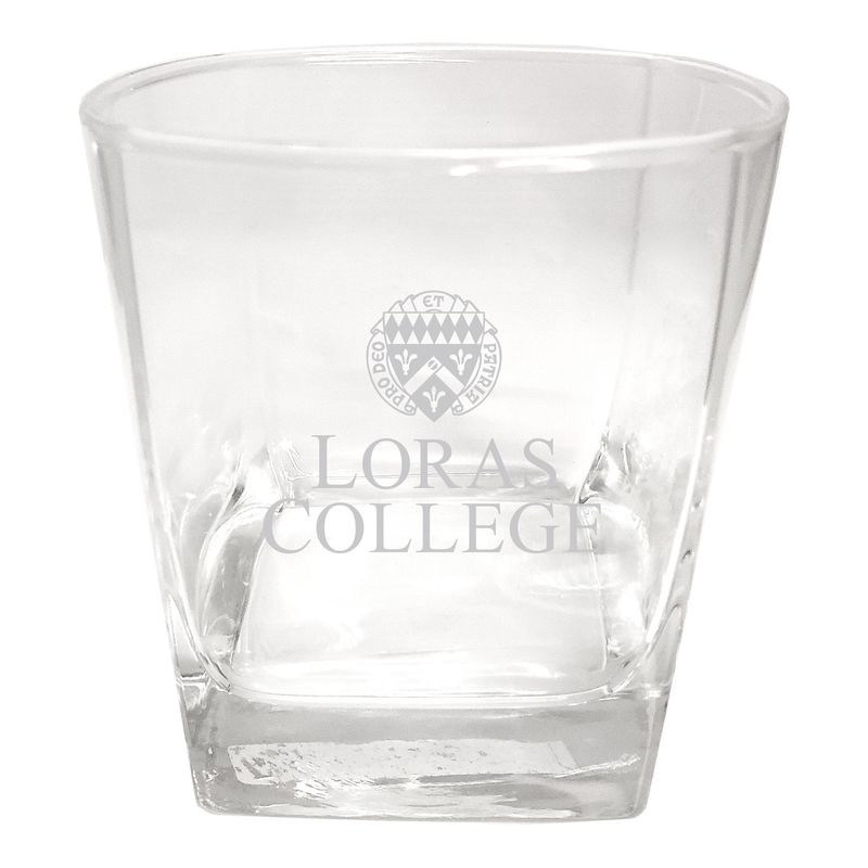 Square rocks glass