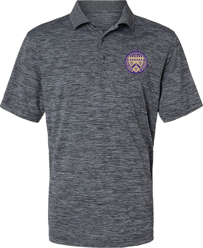 Dakota Striated Mens Polo