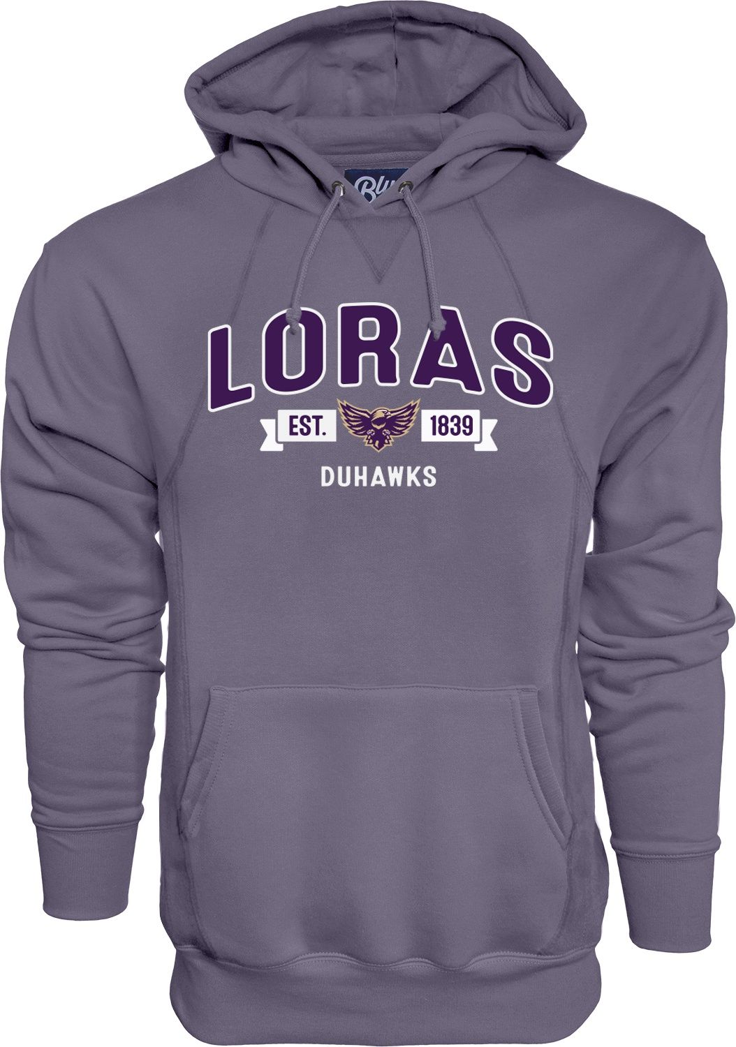 Fleece Pullover Hood, Colour: Dusk, Size: SM