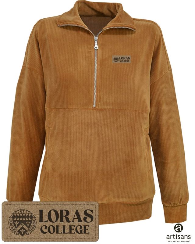 Carly Corded 1/2 zip