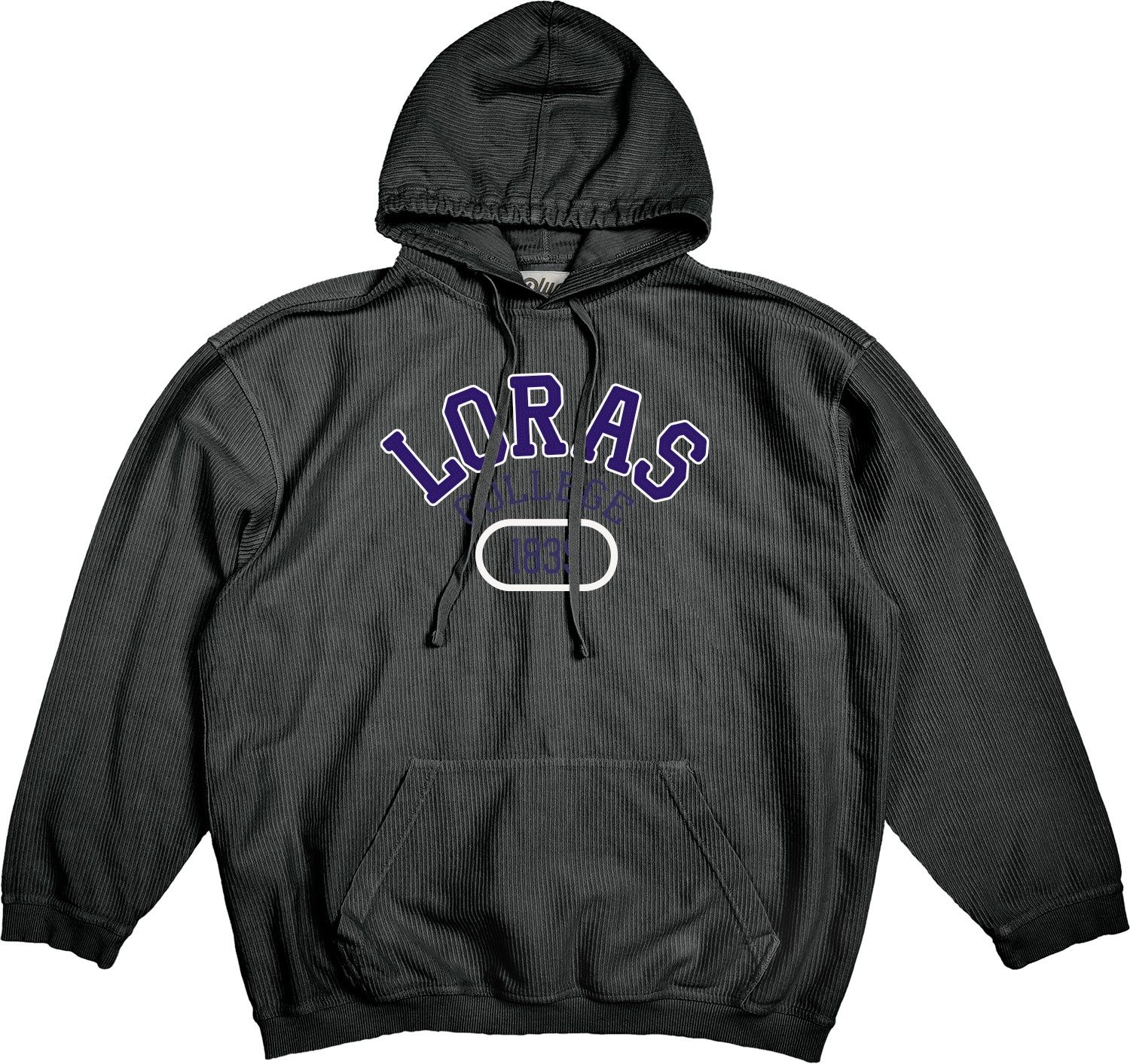 Corded Fleece Hood, Colour: RBlack, Size: SM