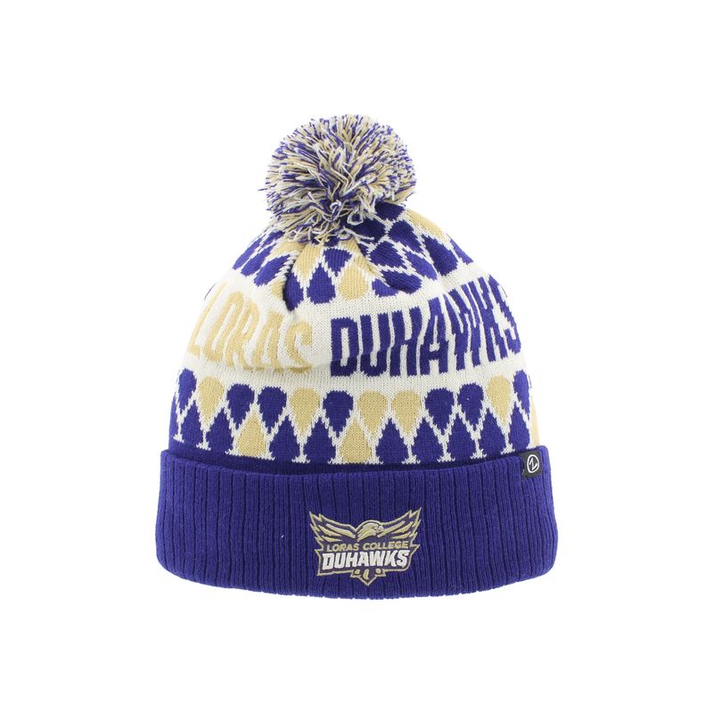 Cuffed Beanie with Pom