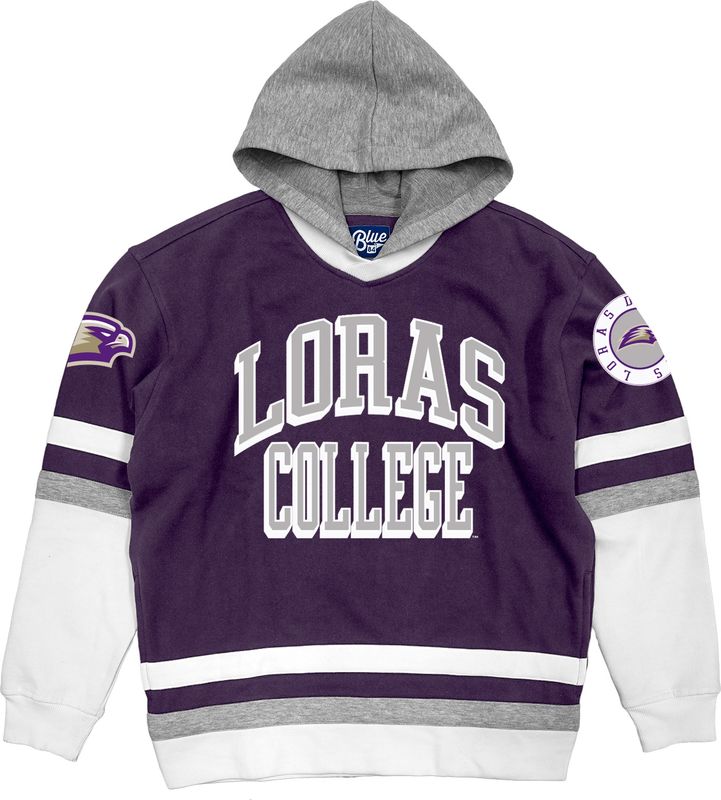 Fleece Hockey Hooded Pullover