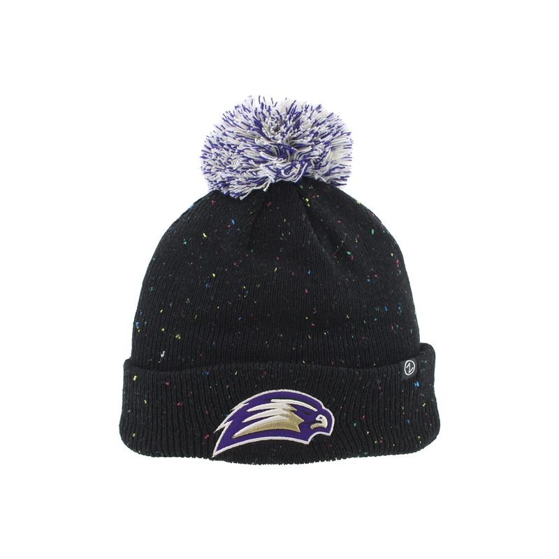 Ribbed Pixie Yarn Pom w Cuff Beanie