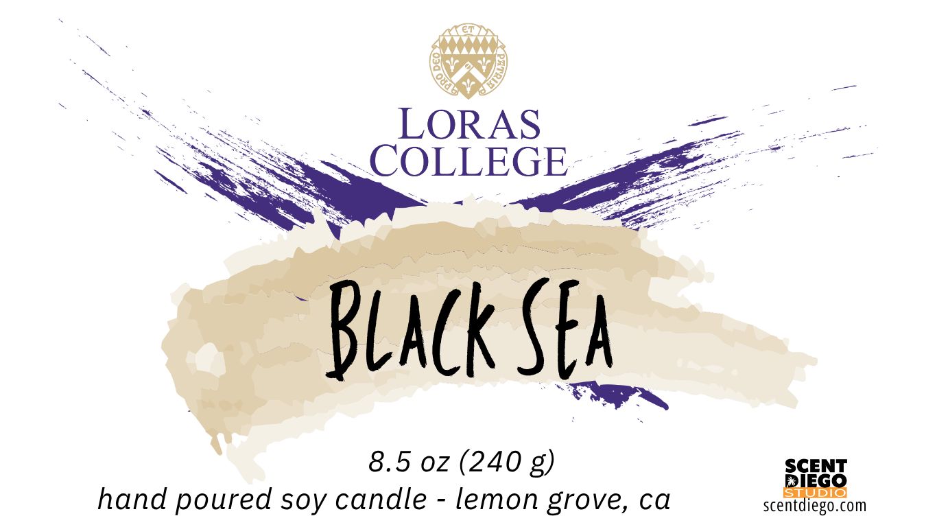 Custom 100% hand poured soy candles, Variety: Black Sea