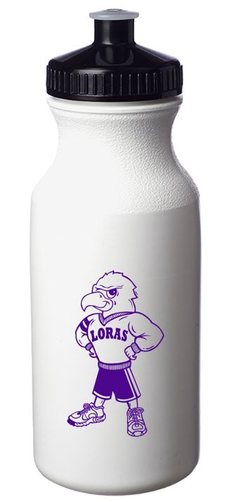 Dewey Plastic Sport Bottle, Colour: White
