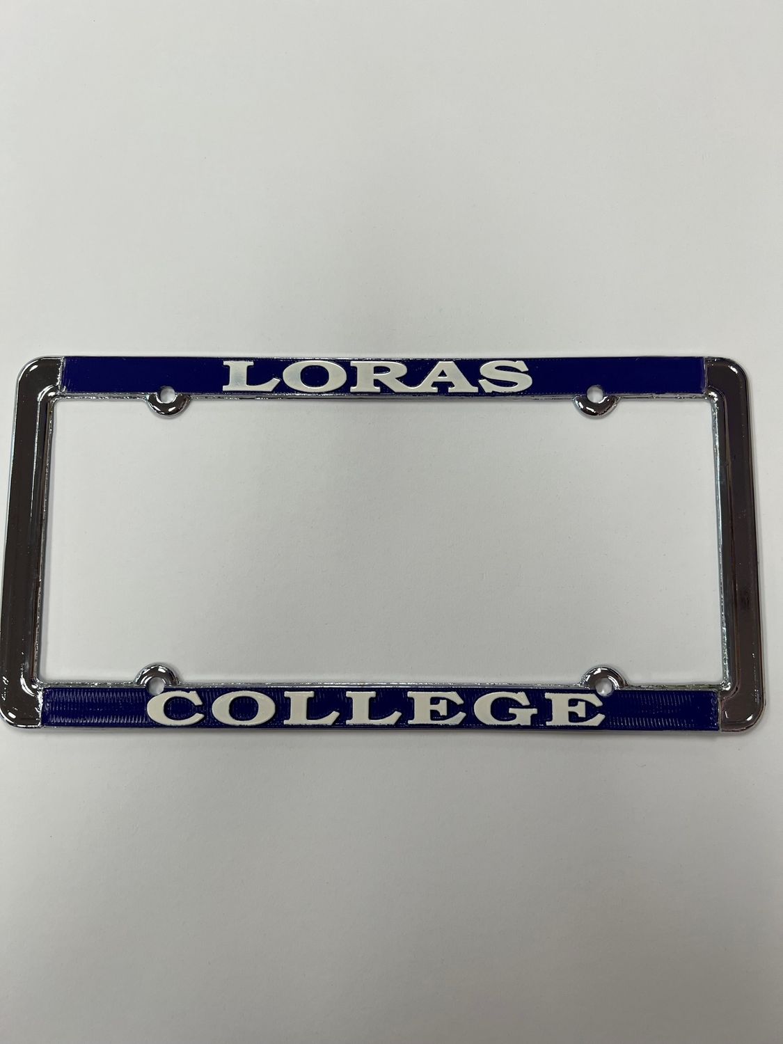License Plate Frame, Variety: LORAS COLLEGE