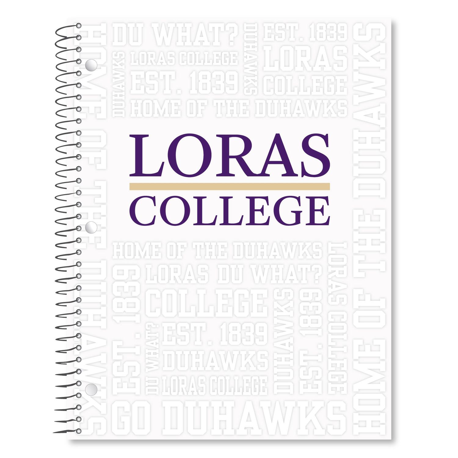 Custom Notebook, Colour: White