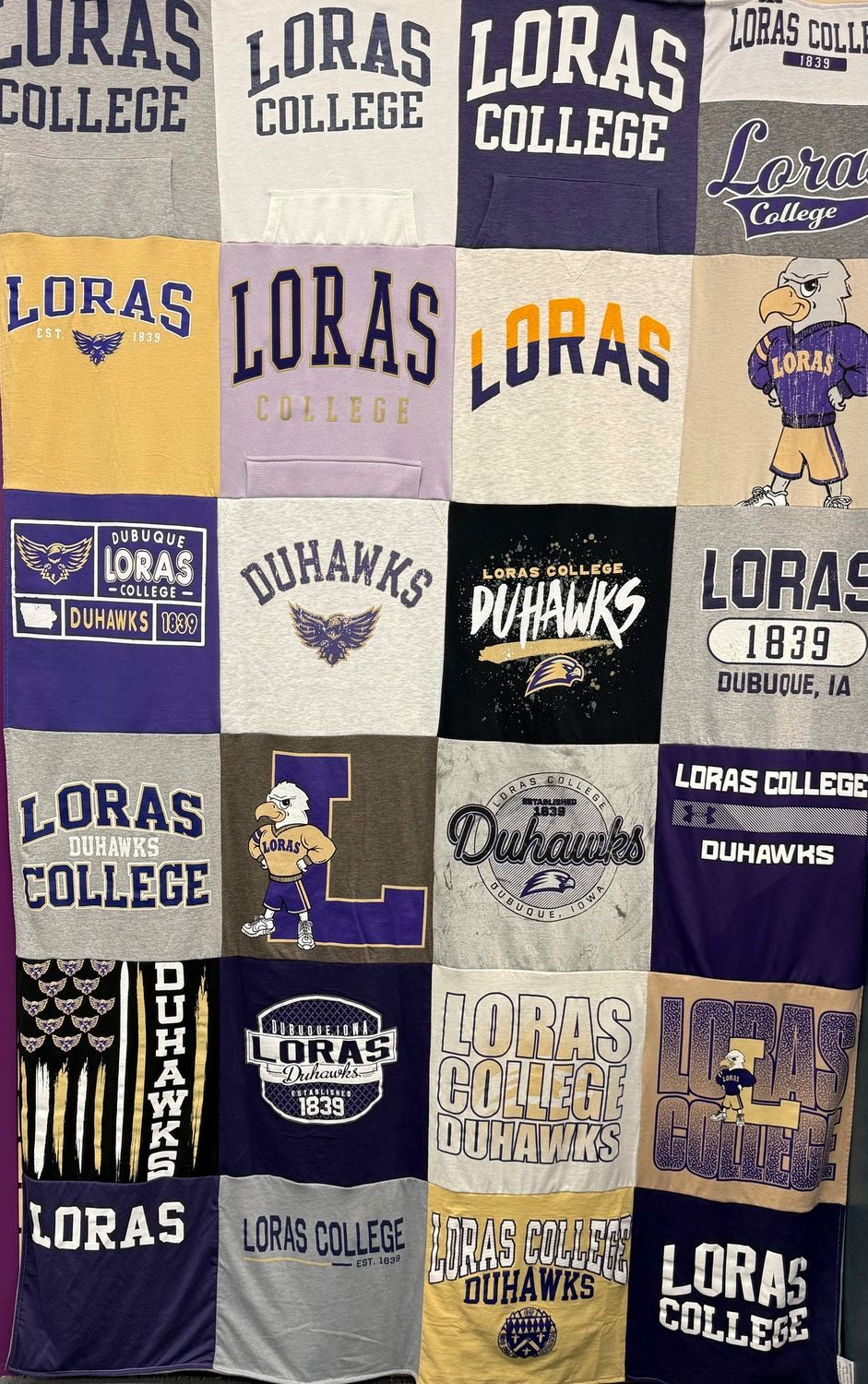 Custom T-Shirt Quilt - Size Varies, Size: Full size - SAMPLE ONLY